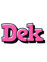 Dek girlish logo