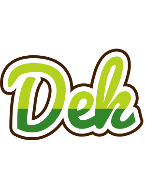 Dek golfing logo