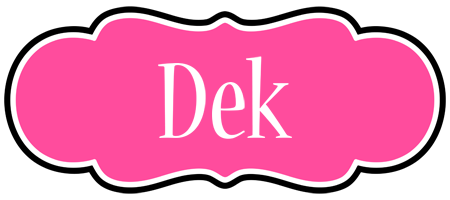 Dek invitation logo