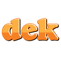 Dek orange logo