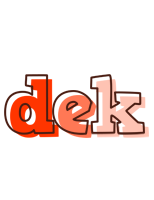 Dek paint logo