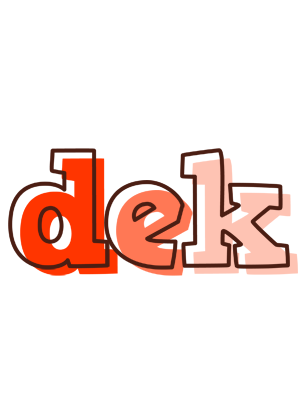Dek paint logo