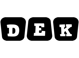 Dek racing logo