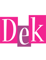 Dek whine logo