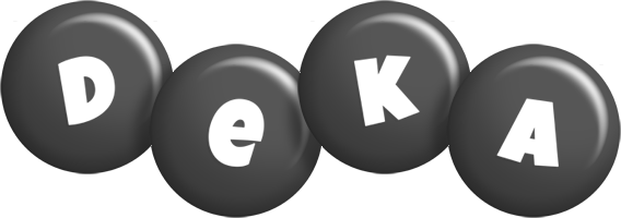 Deka candy-black logo
