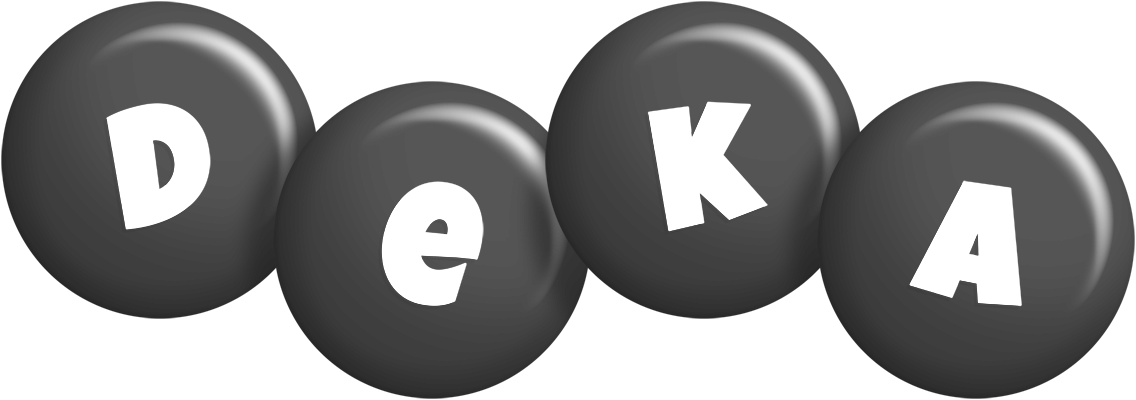 Deka candy-black logo