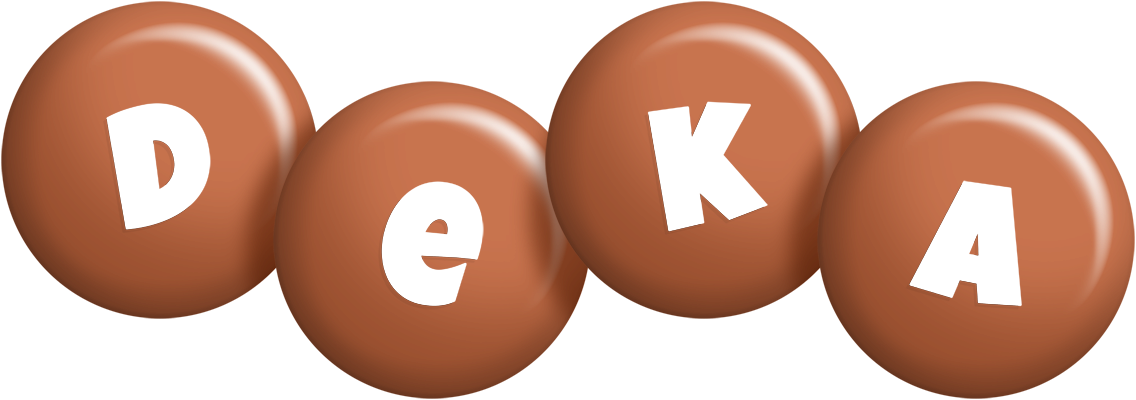 Deka candy-brown logo