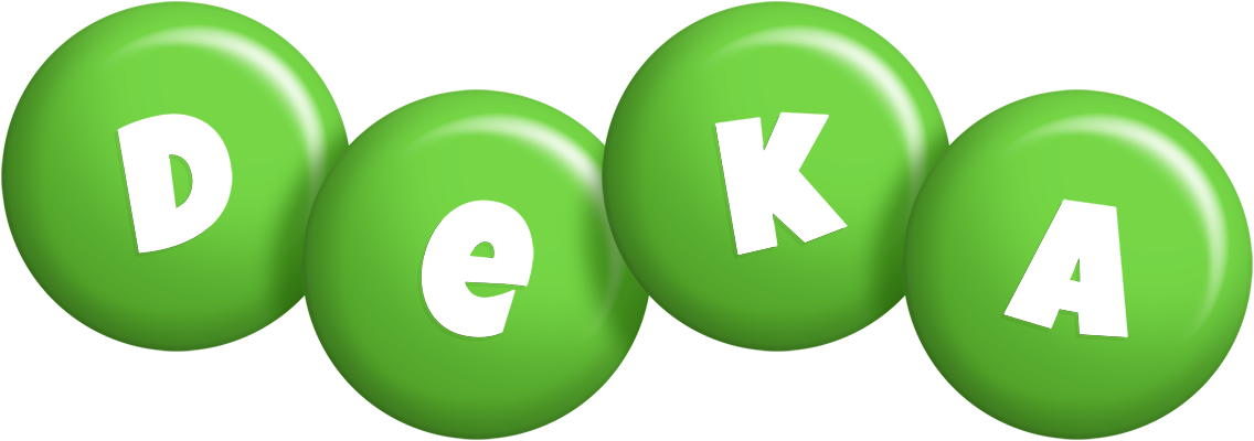 Deka candy-green logo
