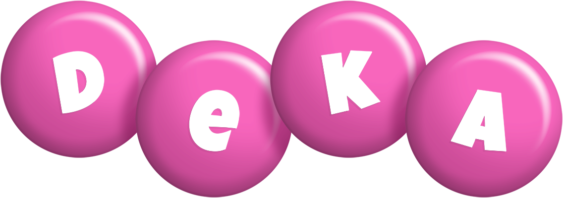 Deka candy-pink logo
