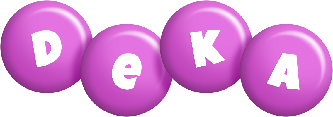 Deka candy-purple logo