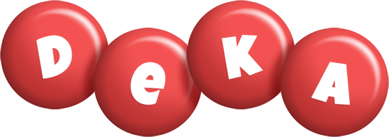 Deka candy-red logo