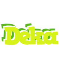 Deka citrus logo