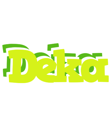 Deka citrus logo
