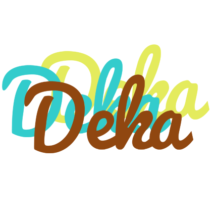 Deka cupcake logo