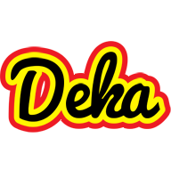 Deka flaming logo