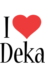 Deka i-love logo