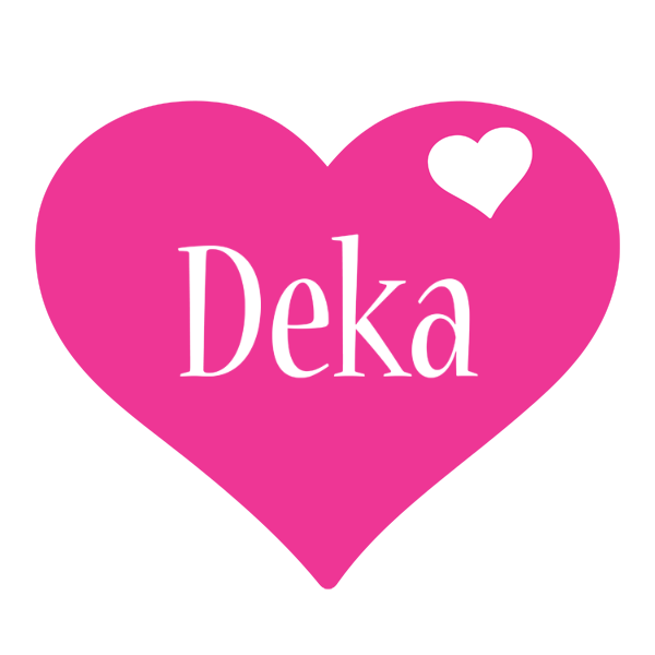 Deka love-heart logo