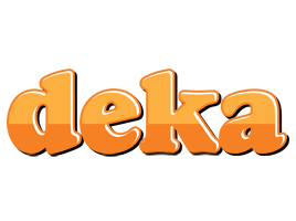 Deka orange logo