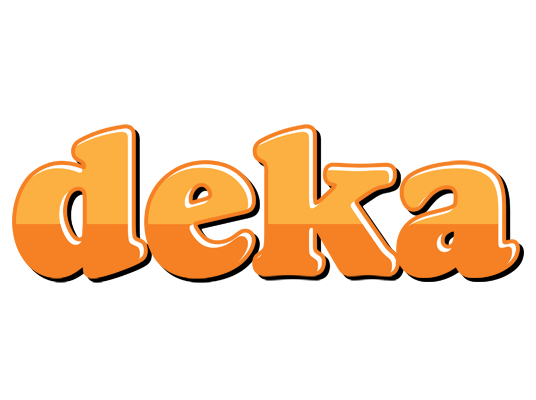 Deka orange logo
