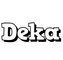 Deka snowing logo