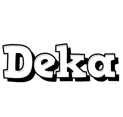 Deka snowing logo