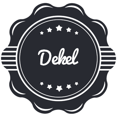 Dekel badge logo