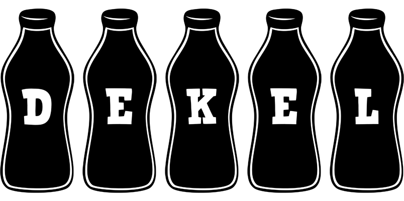 Dekel bottle logo