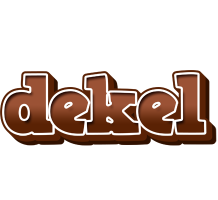 Dekel brownie logo