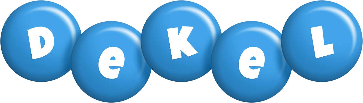 Dekel candy-blue logo