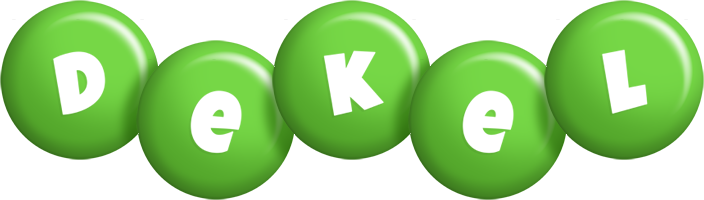 Dekel candy-green logo