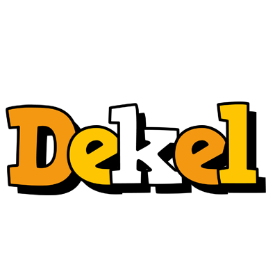 Dekel cartoon logo