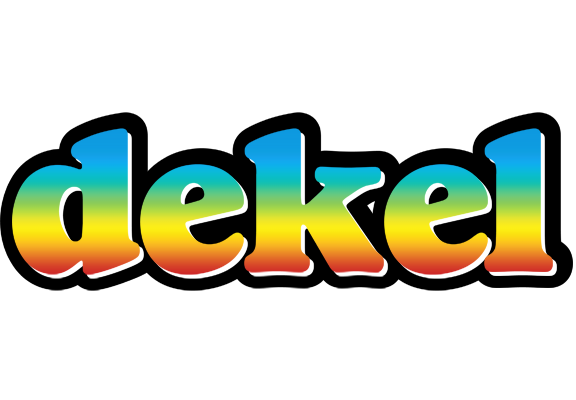Dekel color logo
