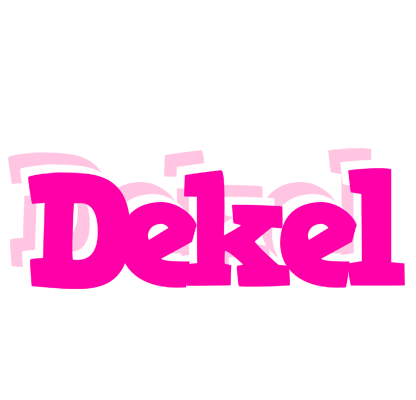 Dekel dancing logo