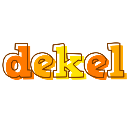 Dekel desert logo