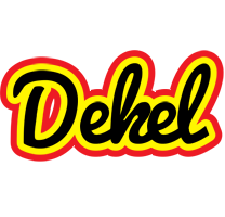 Dekel flaming logo