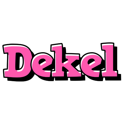 Dekel girlish logo