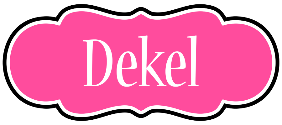 Dekel invitation logo