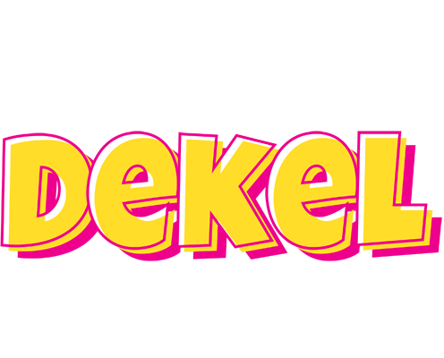 Dekel kaboom logo
