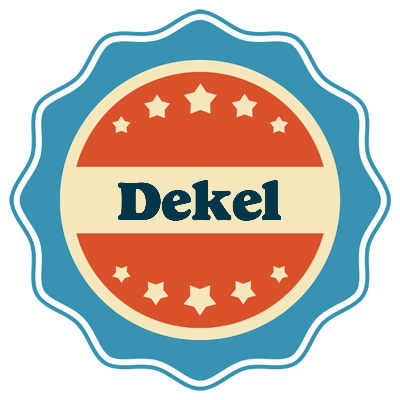 Dekel labels logo