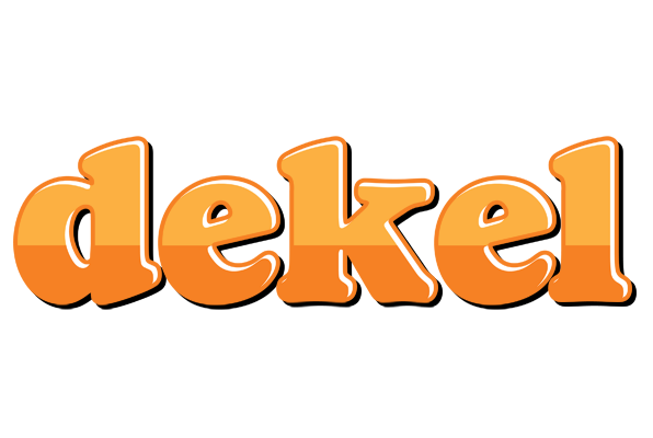 Dekel orange logo