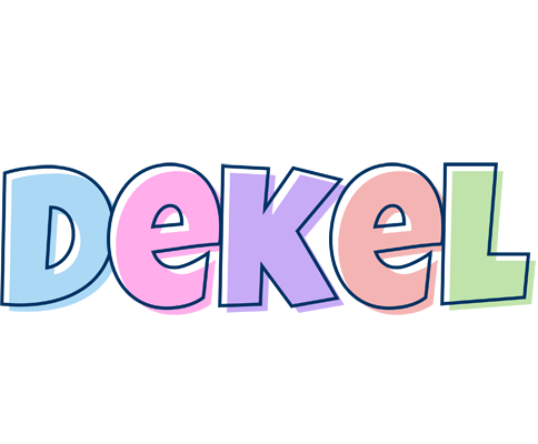 Dekel pastel logo