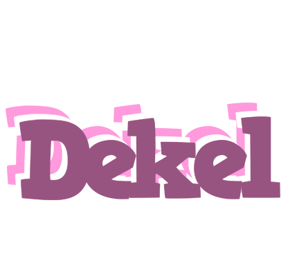 Dekel relaxing logo