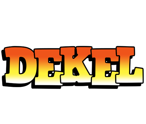 Dekel sunset logo