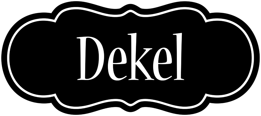 Dekel welcome logo