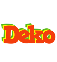 Deko bbq logo