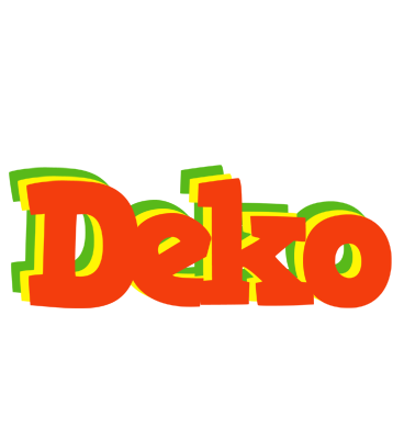 Deko bbq logo