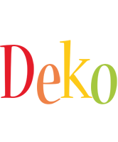 Deko birthday logo