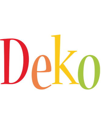 Deko birthday logo