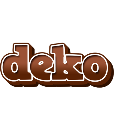 Deko brownie logo