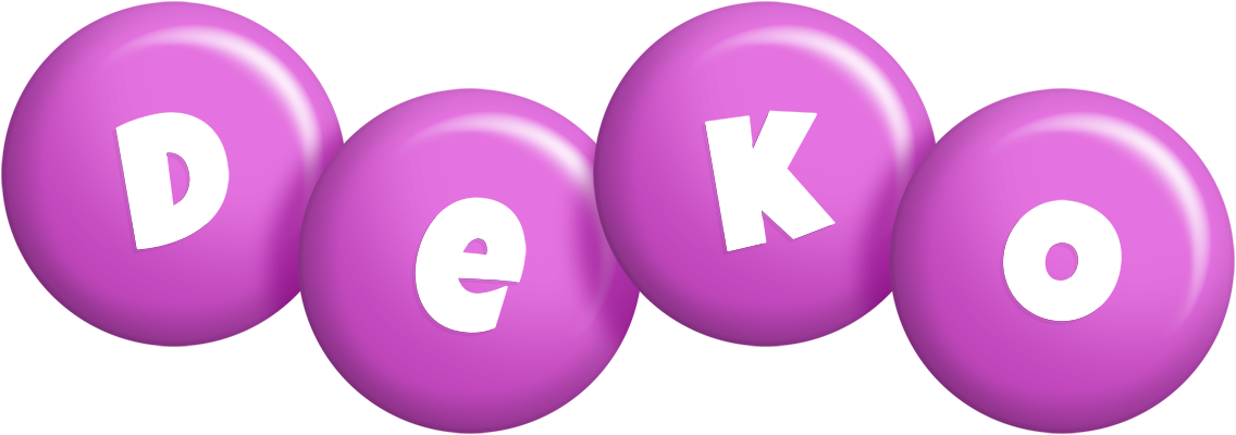 Deko candy-purple logo